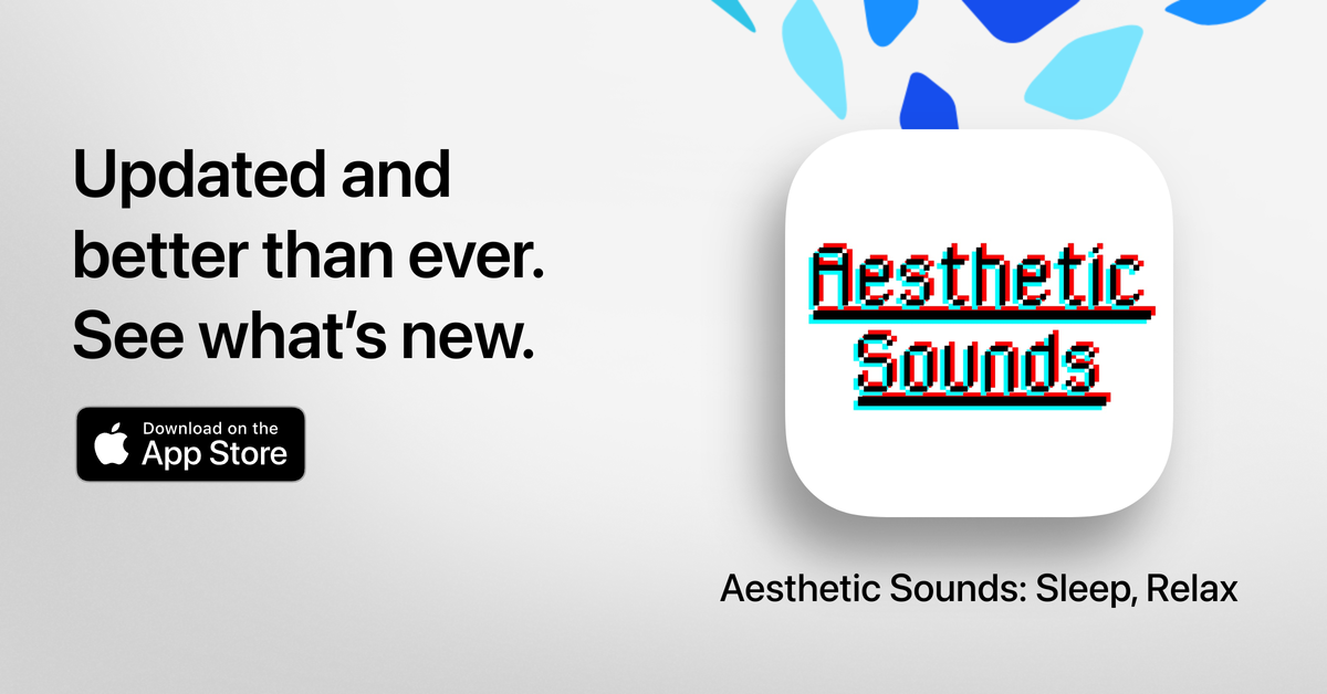 Aesthetic Sounds Banner